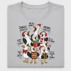 Funny Christmas Seagull DTF Transfer