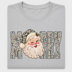 Retro Santa Camo DTF Transfer