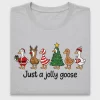 Just A Jolly Goose Christmas DTF Transfer
