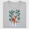 Watercolor Christmas Deer DTF Transfer