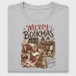 Merry Bookmas Christmas DTF Transfer