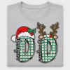 Christmas Plaid Beer Mugs DTF Transfer