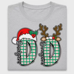 Christmas Plaid Beer Mugs DTF Transfer