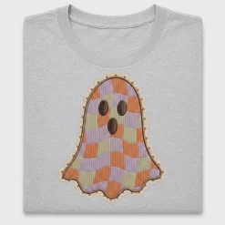Seersucker Patchwork Ghost DTF Transfer