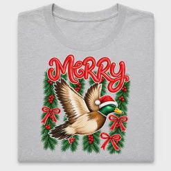 Christmas Duck Merry DTF Transfer