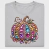 Jeweled Pumpkin DTF Transfer