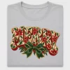 Floral Merry Christmas DTF Transfer