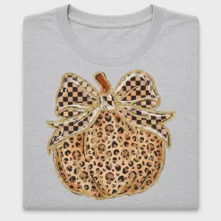 Preppy Leopard Pumpkin DTF Transfer