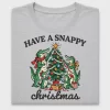 Snappy Christmas Alligator DTF Transfer