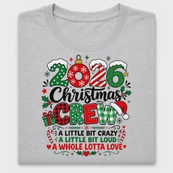 Retro Christmas Crew DTF Transfer