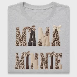 Leopard Mama Varsity DTF Transfer