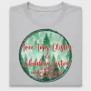 Funny Christmas Tree Tops Glisten DTF Transfer