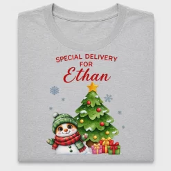Personalized Christmas Snowman DTF Transfer