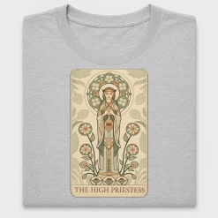 Art Nouveau High Priestess Tarot DTF Transfer