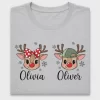Personalized Reindeer Christmas DTF Transfer