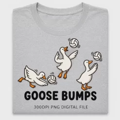 Goose Bumps Volleyball DTF Transfer