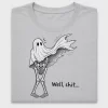 Funny Skeleton Ghost DTF Transfer