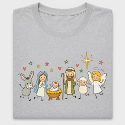 Nativity Scene Doodle DTF Transfer