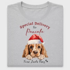 Christmas Dog Santa DTF Transfer