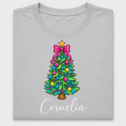 Colorful Christmas Tree DTF Transfer