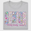 Senior 2025 Floral Checkered DTF Transfer