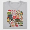 Retro Christmas Movies Collage DTF Transfer