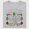 Most Likely To Christmas Movies DTF Transfer