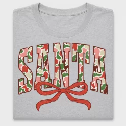 Retro Camo Santa DTF Transfer