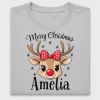 Reindeer Christmas DTF Transfer