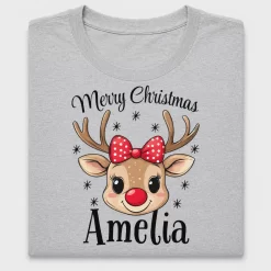 Reindeer Christmas DTF Transfer