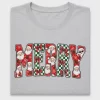 Retro Santa Merry Christmas DTF Transfer