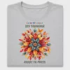 Fall Leaves Flower Mandala DTF Transfer