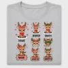 Personalized Christmas Reindeer DTF Transfer