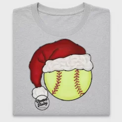 Christmas Softball DTF Transfer