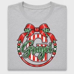 Christmas Wreath Gag DTF Transfer