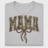 Mama Camo Leopard Bow DTF Transfer
