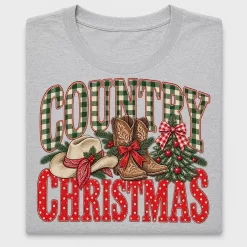 Country Christmas DTF Transfer