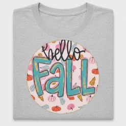 Hello Fall Preppy Coquette DTF Transfer