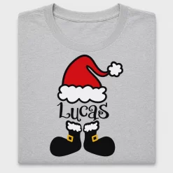 Santa Claus Christmas Name DTF Transfer