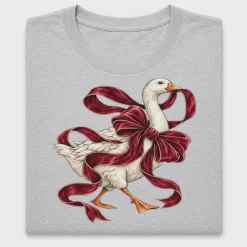 Vintage Goose Burgundy Velvet DTF Transfer