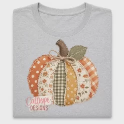 Patchwork Pumpkin DTF Transfer