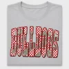 Checkered Leopard Bulldogs DTF Transfer