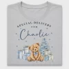 Personalized Teddy Bear Christmas DTF Transfer