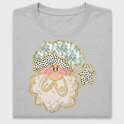 Whimsical Santa Dalmatian Spots DTF Transfer