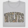 Distressed Wolves Camo DTF Transfer