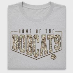 Home of the Bobcats Camo DTF Transfer