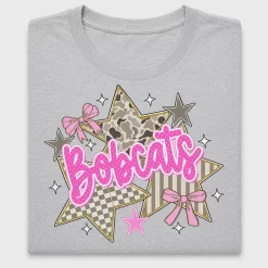 Retro Bobcats School Spirit DTF Transfer