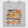 Aunt Loves Her Pumpkins DTF Transfer