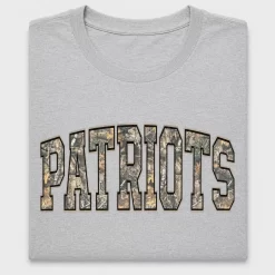 Distressed Camo Patriots DTF Transfer