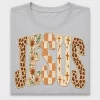 Retro Jesus Leopard Print DTF Transfer